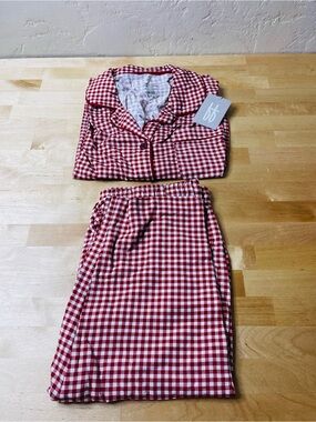 Forever French Women's Bamboo Button Up Lounge Set Size Small